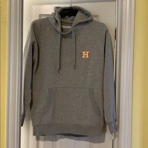Men’s SZ L Antigua Astros Hooded Sweatshirt EUC